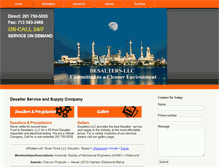 Tablet Screenshot of desalters.com